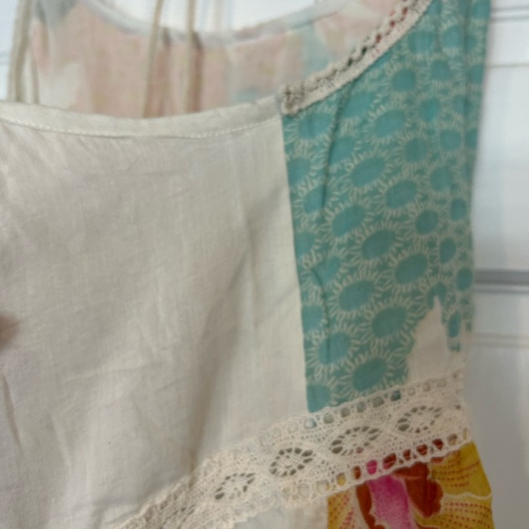 Floral Boho Summer Dress with Pom Poms-NWT - Picture 5 of 9